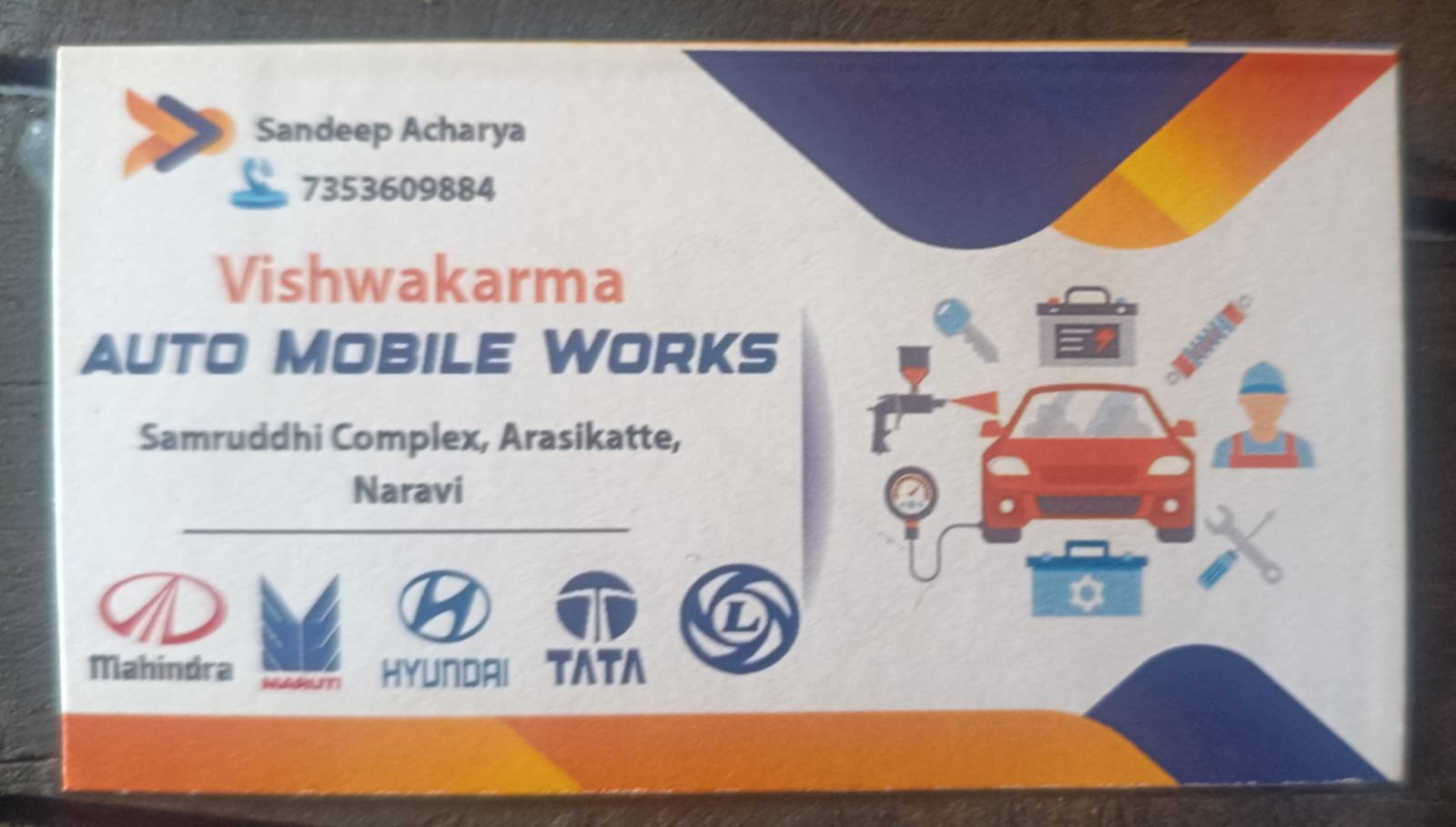 ವಿಶ್ವಕರ್ಮ ಆಟೋಮೊಬೈಲ್ ವರ್ಕ್ಸ್ image 2