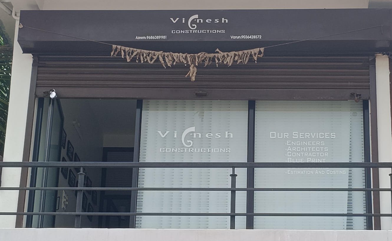 Vignesh  CONSTRUCTIONS  Azeem: 9686389981  Varun:9036428572