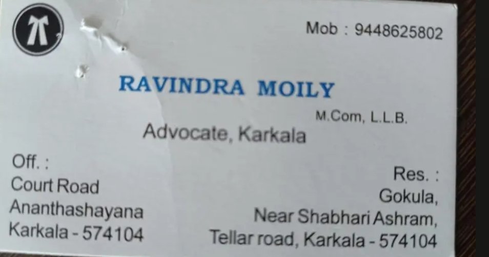 RAVINDRA MOILY image 1