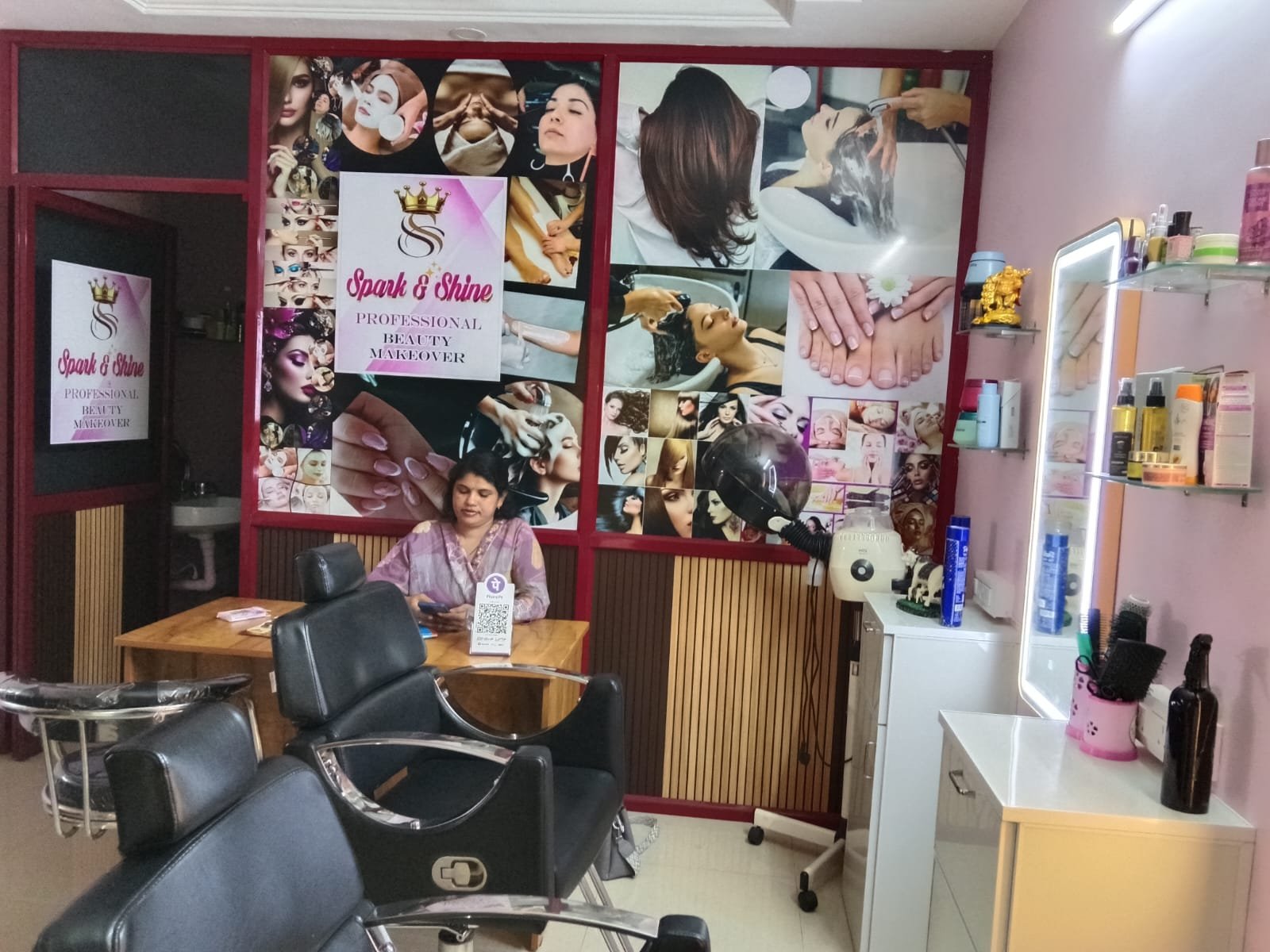 Spark and shine professional beauty makeover image 1