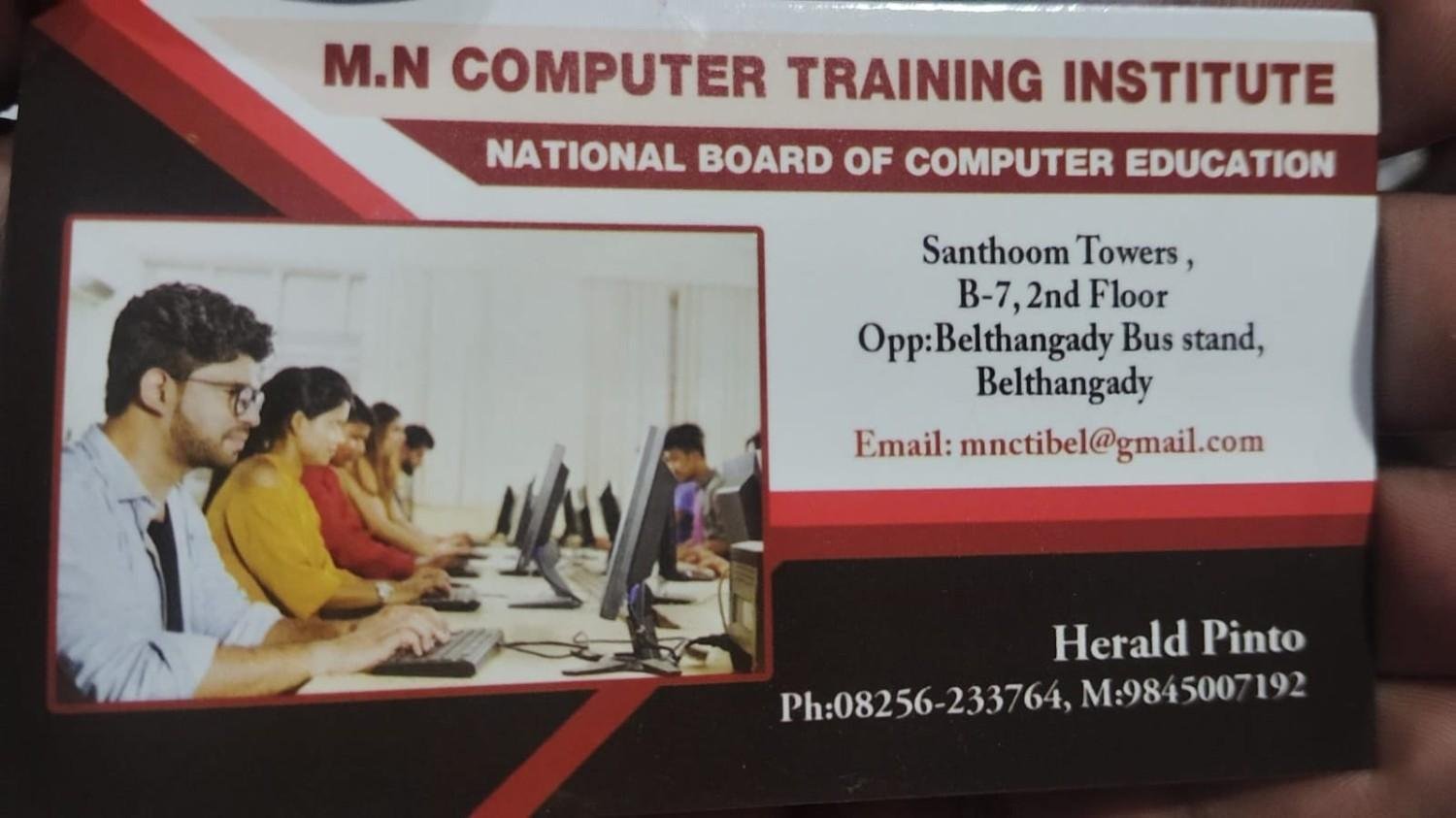 M N COMPUTER  TRAINING  INSTITUTE (National Board of Computer Education) image 2